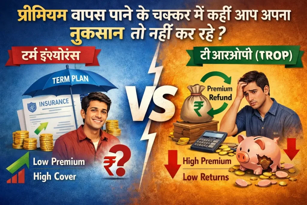 Term Insurance vs TROP: प्रीमियम वापस पाने के चक्कर में कहीं आप अपना नुकसान तो नहीं कर रहे? 2 Term Insurance vs TROP